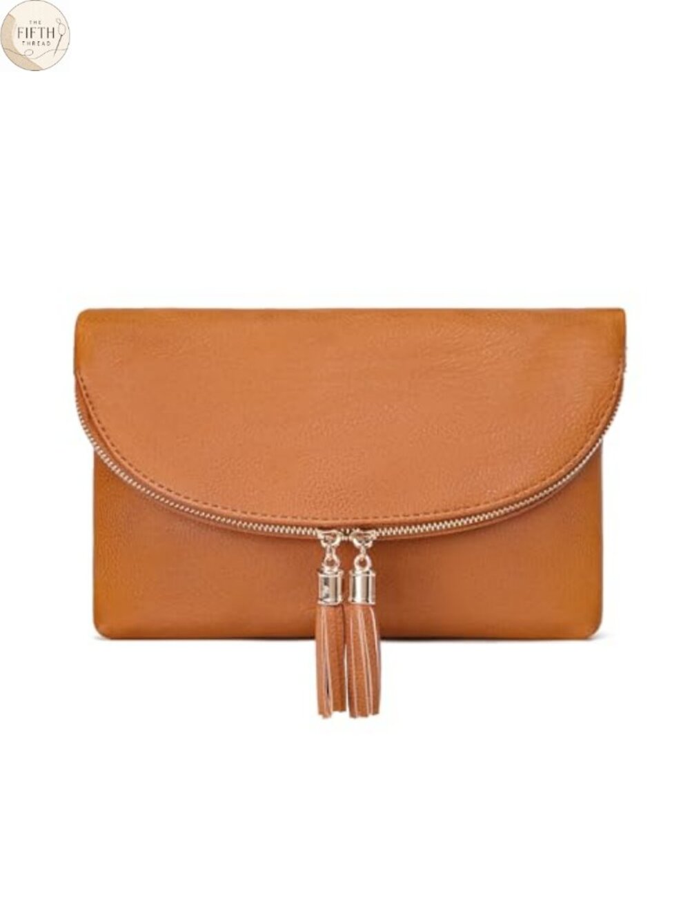 Envelope Clutch Purse Multi Compartment 6 Card Slot Crossbody Tassels